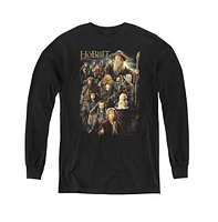 The Hobbit Youth Somber Company Long Sleeve Sweatshirts