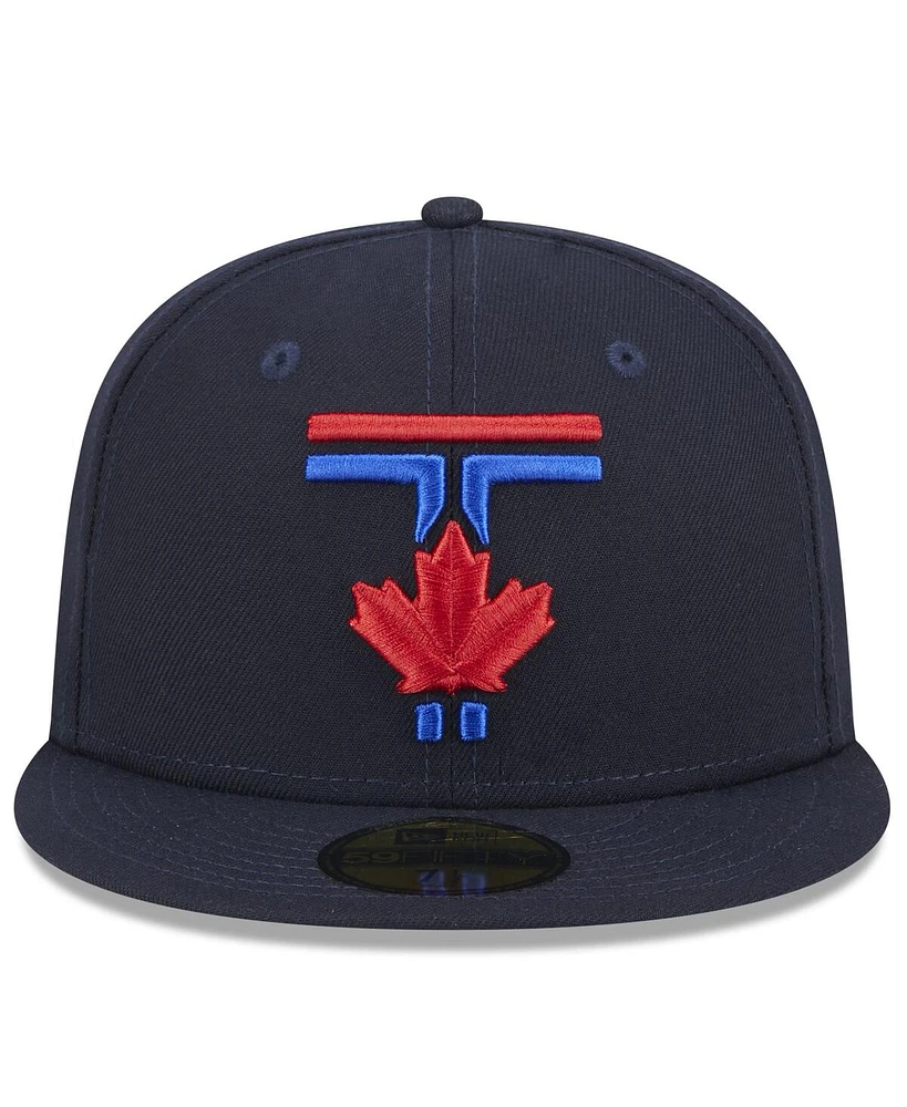 New Era Men's Navy Toronto Blue Jays 2024 City Connect 59FIFTY Fitted Hat