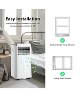 10000BTU Portable Air Conditioner 3-in-1 Cooler with Remote Control
