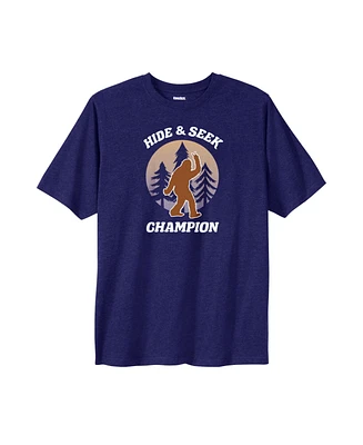 Boulder Creek Men's by KingSize Nature Graphic Tee