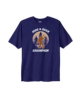 Boulder Creek Men's by KingSize Nature Graphic Tee