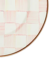 Mackenzie-Childs Rosy Check Salad/Dessert Plate