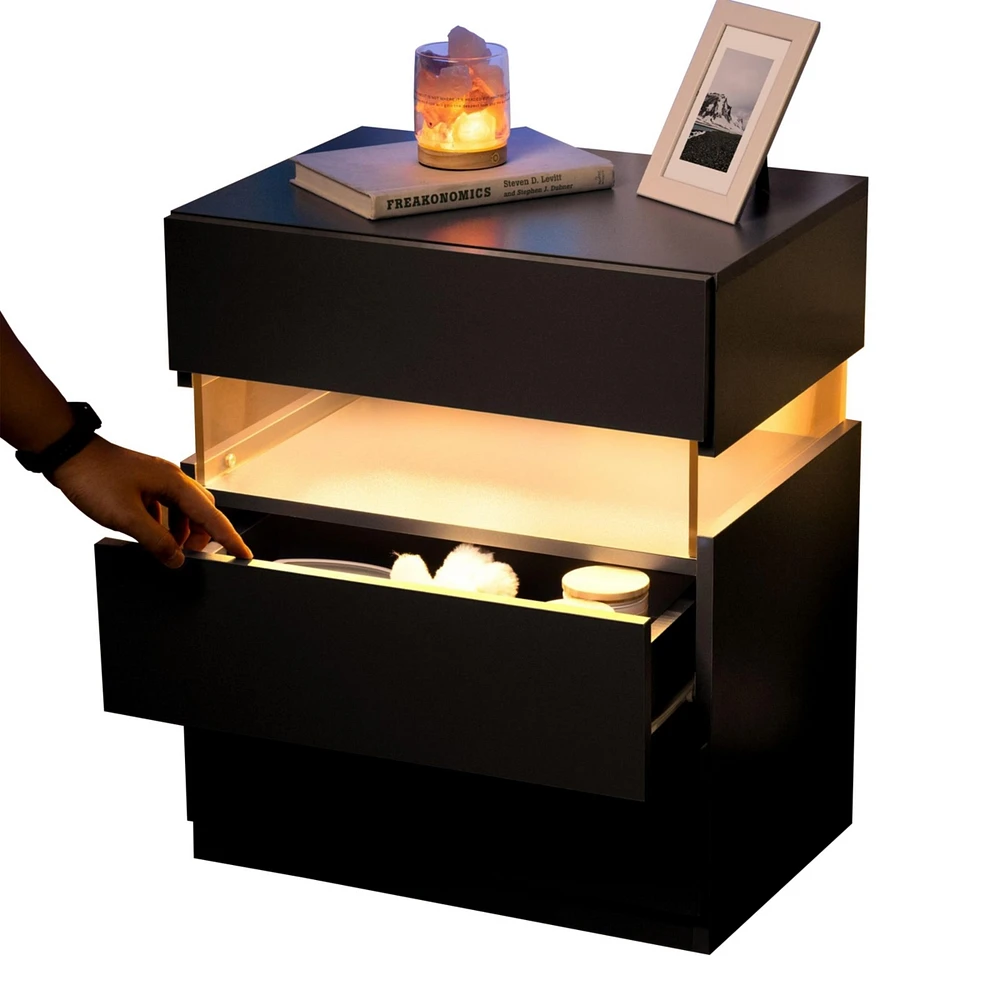 Dreamy Led Nightstand Illuminate Your Nights & Decor Your Room