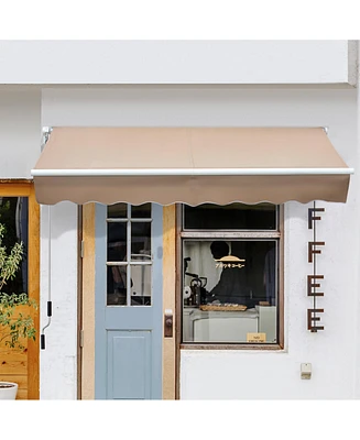 Adjustable Retractable Patio Awning for Shade and Protection