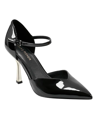 Marc Fisher Women's Haben Two-Piece Tapered Heel Pumps