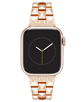 Nine West Women's Rose Gold-Tone Alloy Bracelet Designed for 38/40/41mm Apple Watch