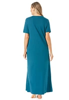 Dreams & Co. Petite Long T-Shirt Lounger