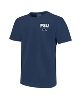 Image One Big Boys and Girls Navy Penn State Nittany Lions Hyperlocal Comfort Colors T-Shirt