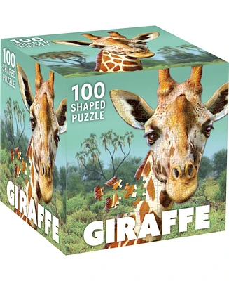 Giraffe 100 Piece Shaped Jigsaw Puzzle