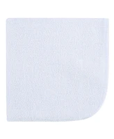 Hudson Baby Boys Silky Bamboo-Derived Rayon Washcloth Pack