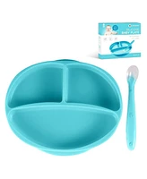 Sperric Silicone Baby Suction Plate for Self Feeding Training