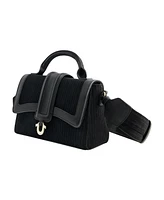 True Religion Cordoroy Mini Satchel