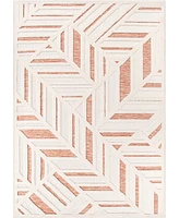 Closeout! Crochet Tread 5'3"x7'6" Area Rug