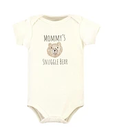 Hudson Baby Boys Unisex Cotton Essentials Bodysuit, Pants, and Shoes 3Pk