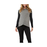 Ripe Maternity Maternity Josie Side Split Knit Vest