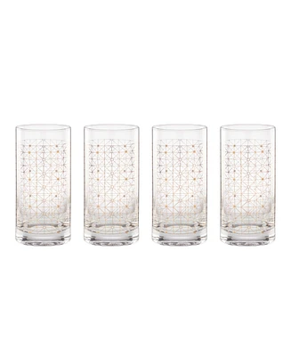 Lenox Tuscany Classics Gold Dust Highballs, Set Of 4