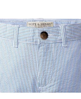 Hope & Henry Big Boys Cotton Seersucker Suit Pant