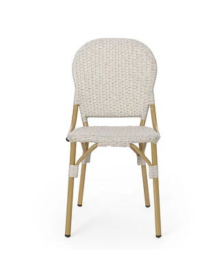 Outdoor Cafe Accent Chair Set (Set of 2)
