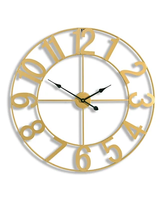 Sorbus 32 inch Large Wall Clock for Living Room Decor (White)