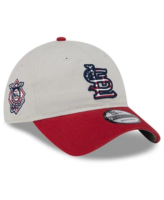 New Era Men's Red St. Louis Cardinals 2024 Fourth of July 9TWENTY Adjustable Hat