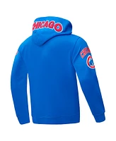 Pro Standard Men's Royal Chicago Cubs Team Logo Pullover Hoodie