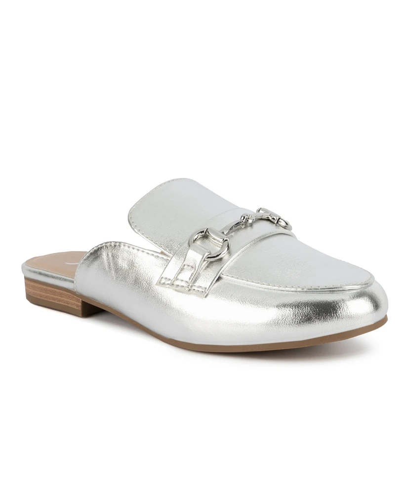 Sugar Women's Beckette Mule Loafer Flats