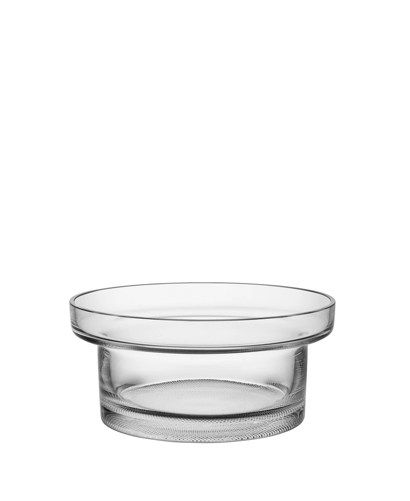 Kosta Boda Limelight Tall Crystal glass 4" Decor Bowl