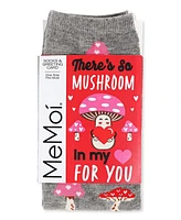 Feeling Mushy Greeting Card Crew Socks