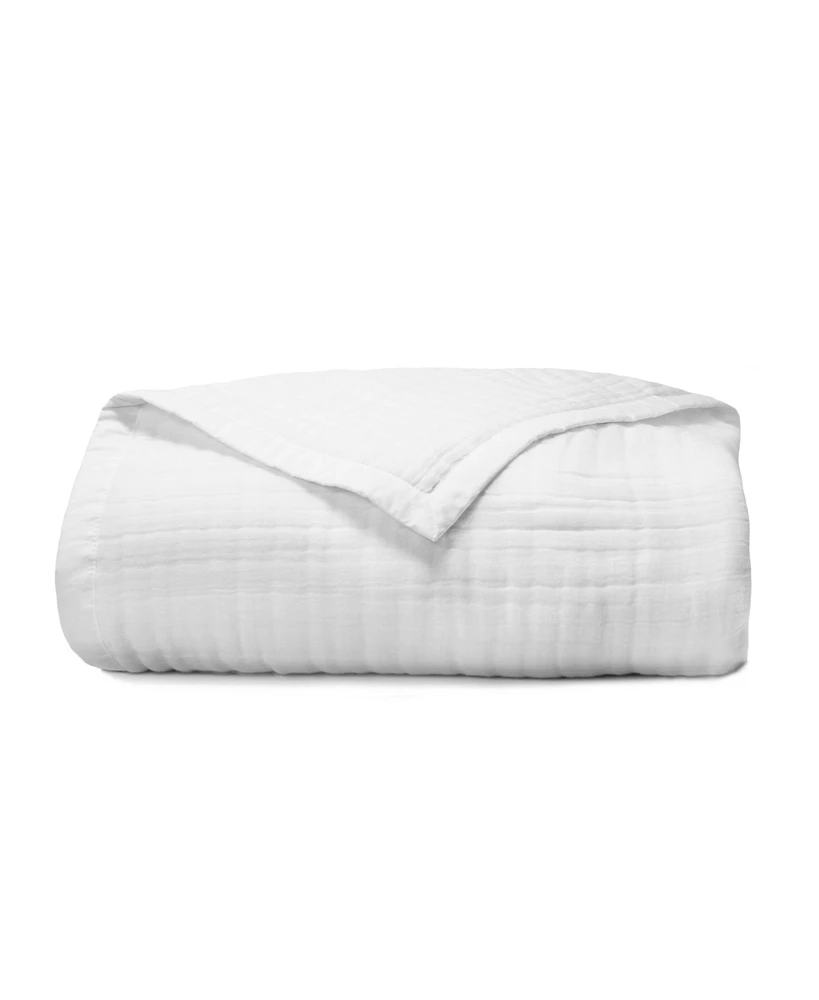 Melange Home Cotton Gauze Blanket, Twin