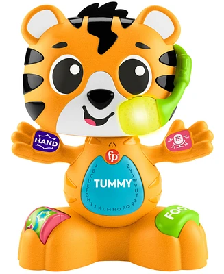 Fisher-Price Link Squad Bop Groove Tiger Baby Learning Toy with Music Lights