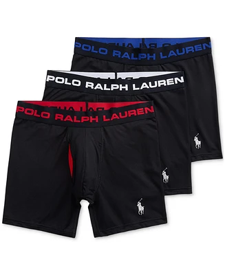 Polo Ralph Lauren Men's 3-Pack Perfect Pouch Boxer Briefs