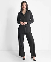 Dkny Women's Button-Front Blouse