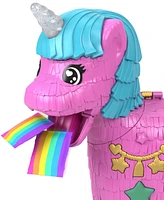 Polly Pocket Unicorn Partyland Playset with 2 Micro Dolls