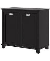 Homcom Tilt-Out Laundry Sorter Bathroom Cabinet