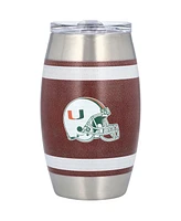 Indigo Falls Miami Hurricanes 15oz. Football Tumbler