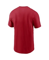 Nike Men's Red 2025 Mlb All-Star Game Wordmark T-Shirt