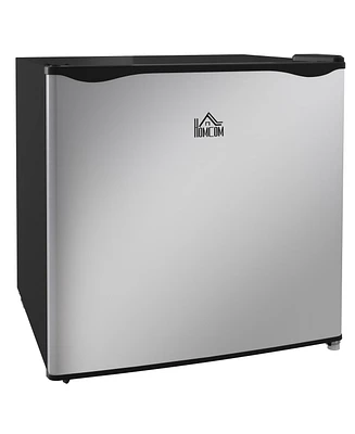 Homcom 1.1Cu.Ft Mini Freezer with Reversible Door for Home Office