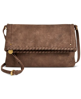 Style & Co Whipstitch East West Flap Crossbody, Exclusively at Macy's
