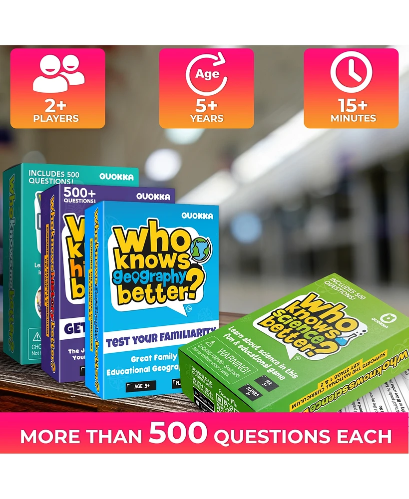 Quokka Who Knows Me Better? - Hot Content Edition Teens & Family Card Trivia Game | Fun Learning Educational Questions for Families