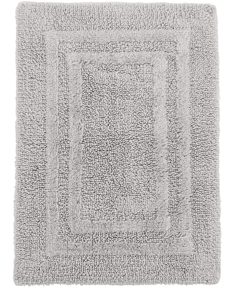 Hotel Collection 100% Cotton Reversible Bath Rug, 18" x 25", Exclusively at Macy's