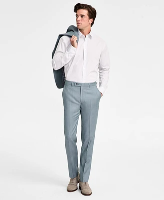 Calvin Klein Men's Slim-Fit Wool Blend Suit Pants