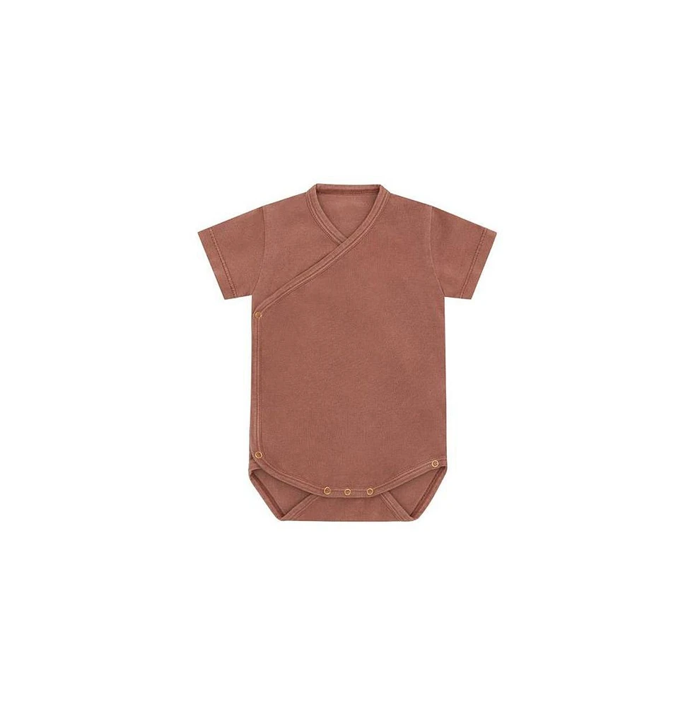 Vild House of Little Ss Organic Cotton Kimono Bodysuit