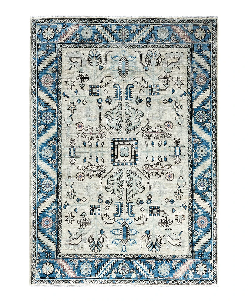 Adorn Hand Woven Rugs Serapi M1993 4'3"x5'11" Area Rug