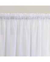 Sheer Voile Rod Pocket Door Sidelight Curtain Panel