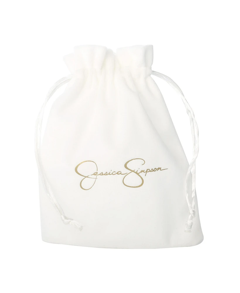 Jessica Simpson Turquiose Bead Statement Earrings