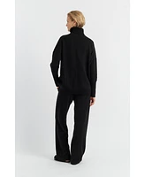 Chinti & Parker Women's Pure Cashmere Roll Neck Sweater