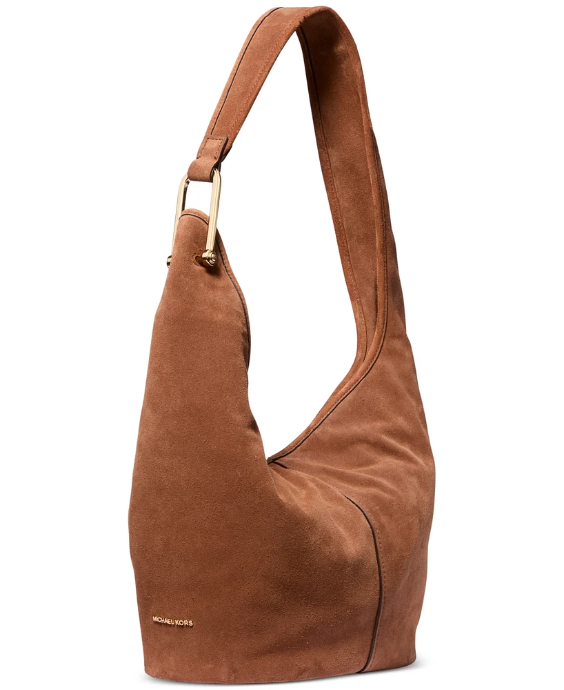 Michael Kors Sonny Suede Medium Hobo Shoulder