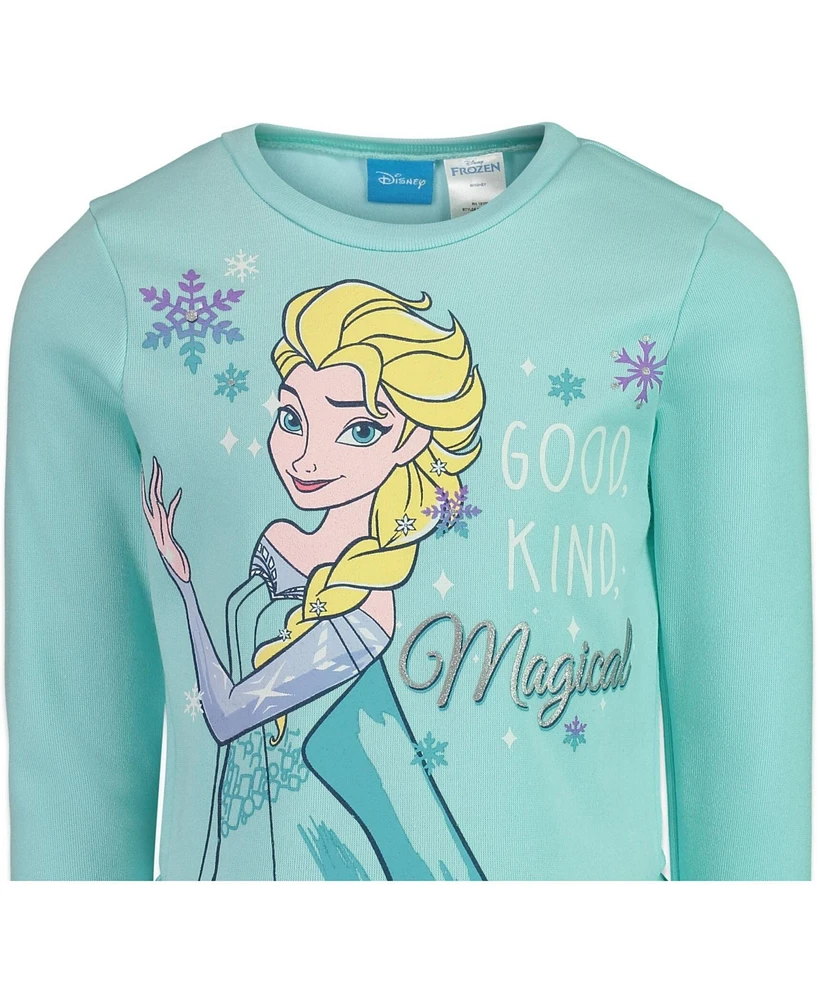 Frozen Toddler Girls Disney Sweatshirt and Leggings Outfit Set