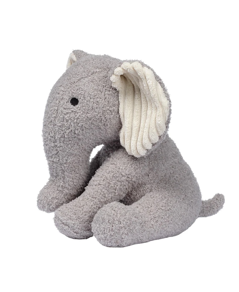 Lambs & Ivy Jungle Adventure Plush Elephant Stuffed Animal Toy - Little Peanut