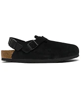 Birkenstock Men's Tokio Suede Leather Clogs from Finish Line